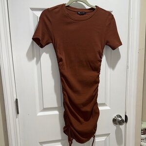 Zara Ruches Dress